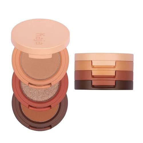 Multi-Cube 4-Color Eyeshadow Palette – Highly Pigmented Matte & Shimmer Nude Tones